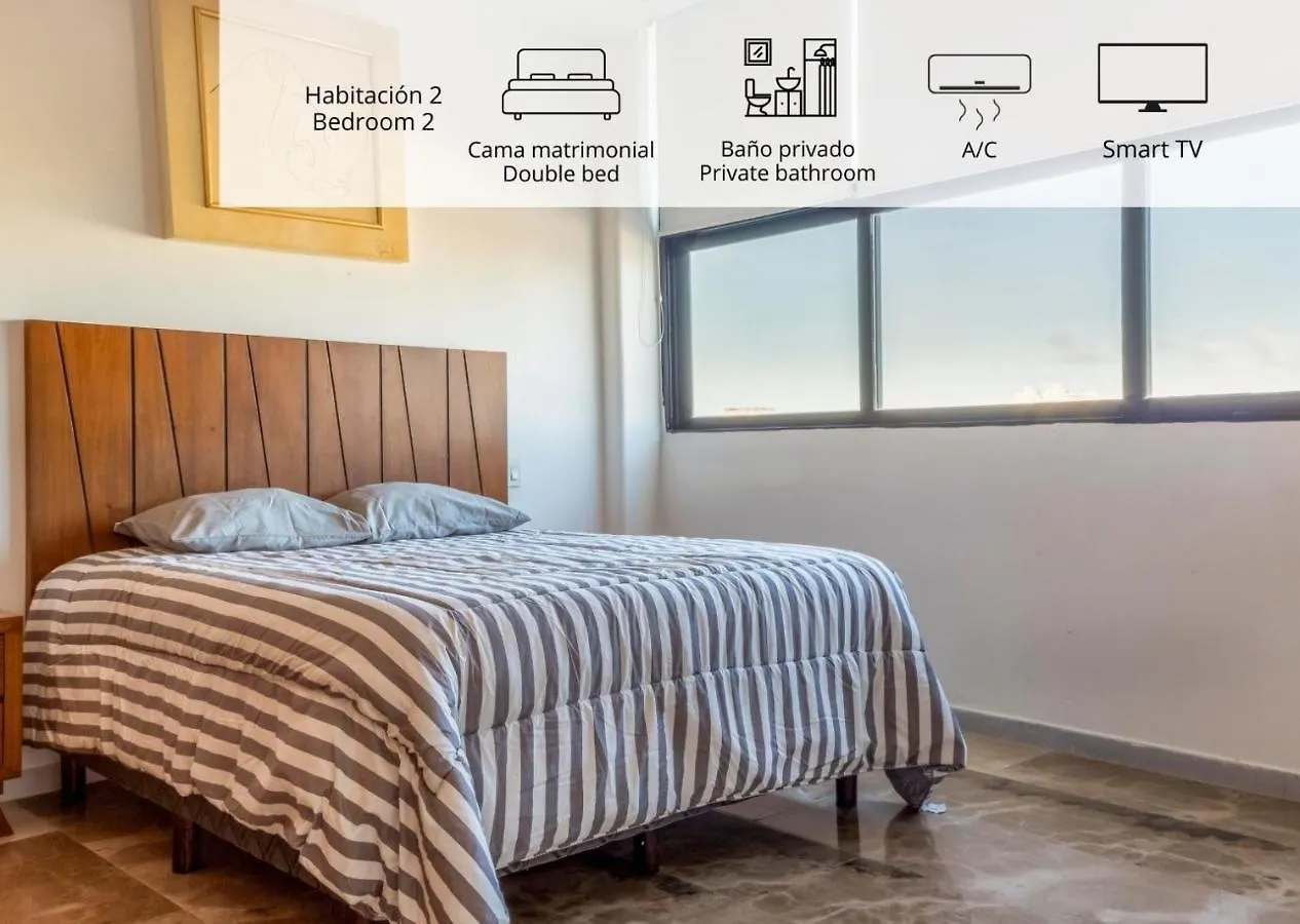 Penthouse Kuxtal Apartment Playa del Carmen