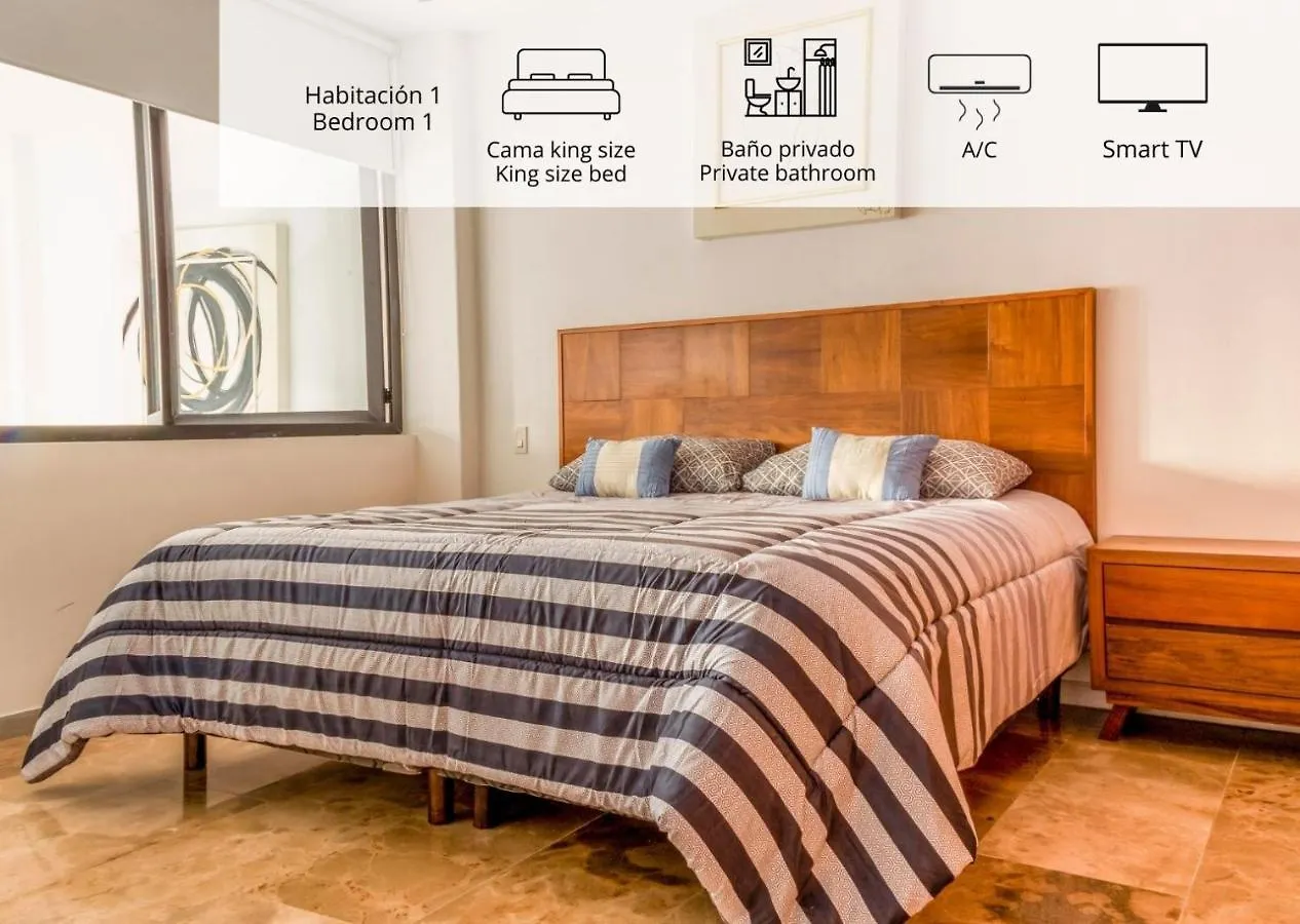 Penthouse Kuxtal Apartment Playa del Carmen